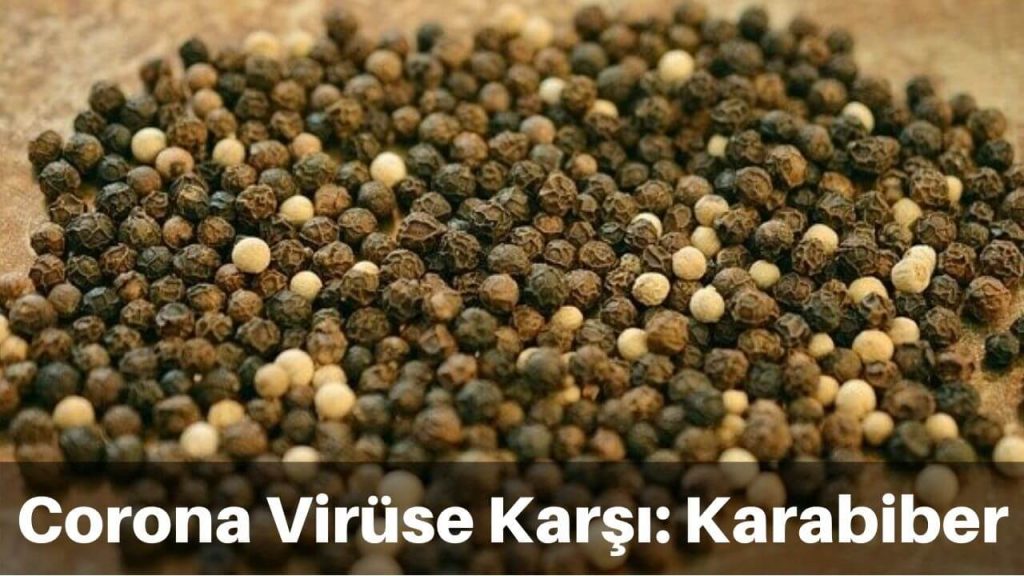 Corona virüse karşı karabiber