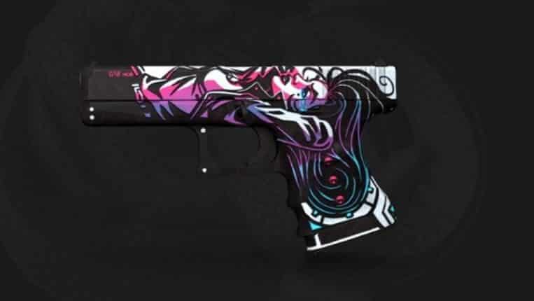 GLOCK-18 NEO NOIR cs go yeni silah görünümü