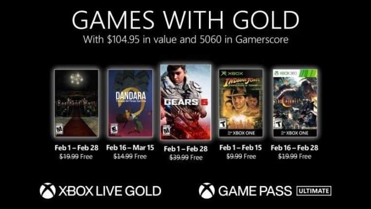 xbox live gold şubat ücretsiz oyunlar